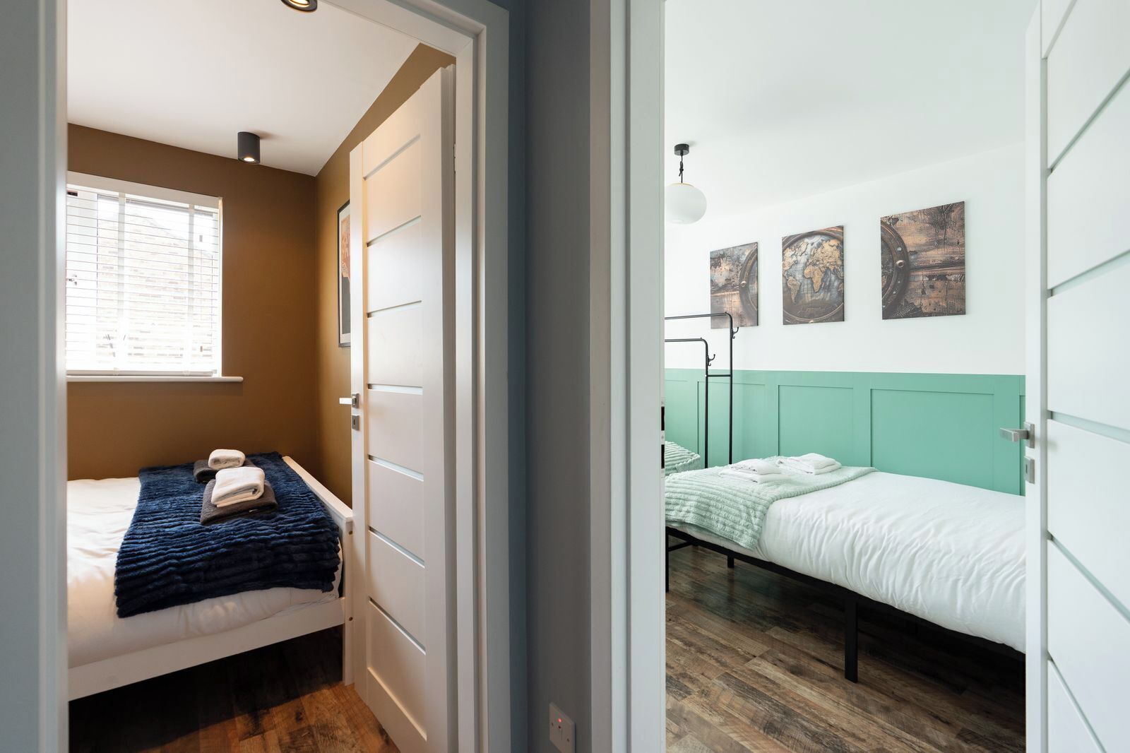 3 bedrooms, iron/ironing board, WiFi (free), bed sheets