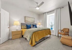 Iron/ironing board, WiFi, bed sheets
