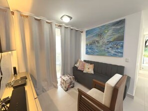 Living area - Beautiful apartment close to the sea. (Cartagena de Indias)