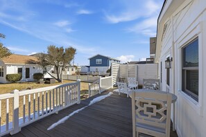 Terrace/patio - Beachy Haven | Atlantic Beach Escape (Home only) (Atlantic Beach)