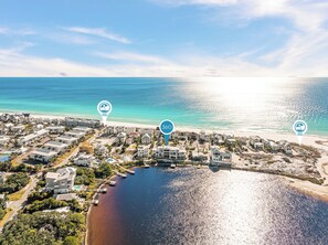 Beach - Newly Listed and Constructed Carriage House with Gulf Views, Near the Beach (Santa Rosa Beach)