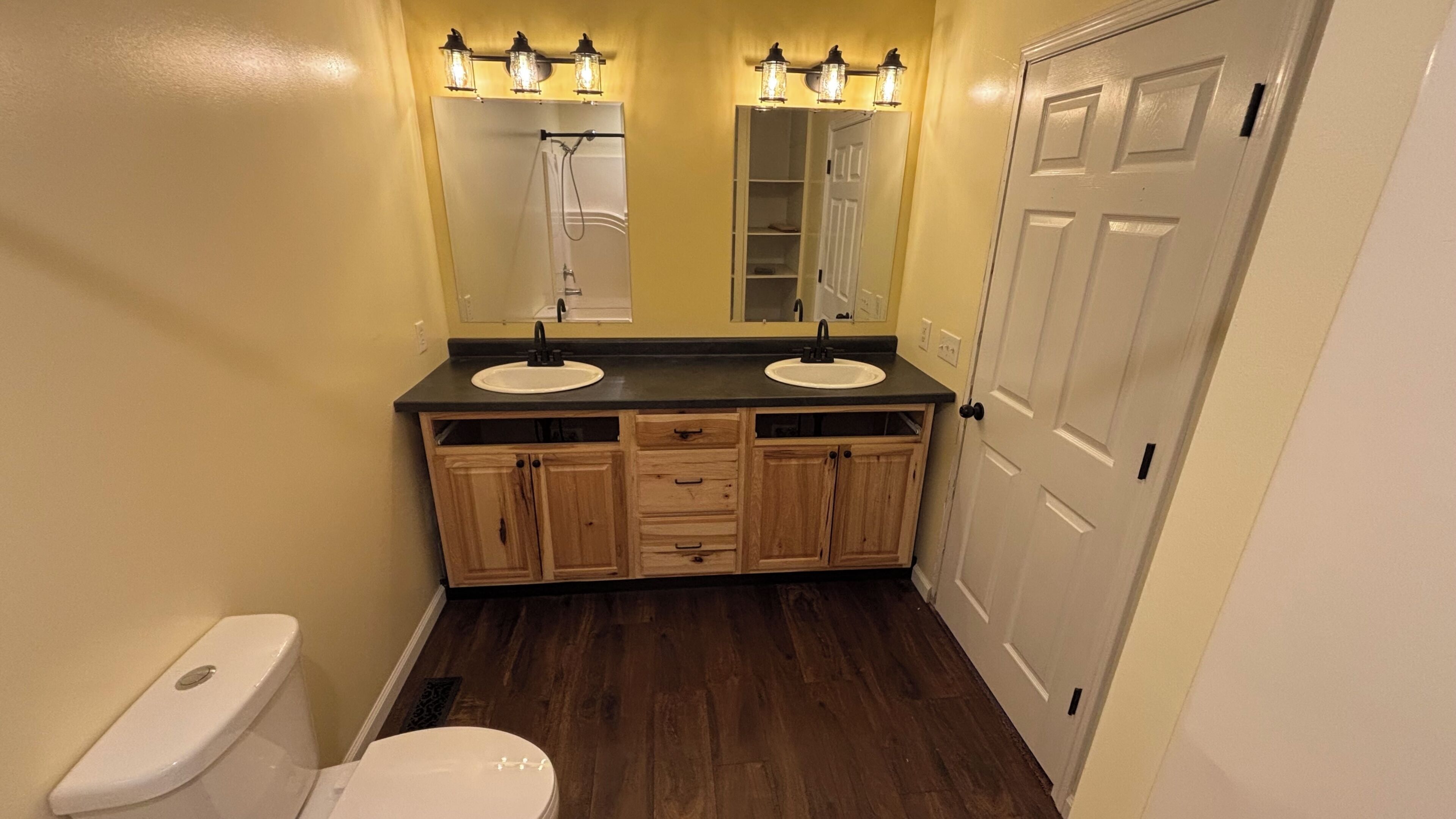Towels, soap, toilet paper