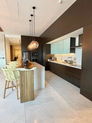 Private kitchen - Spectacular Empire Estates 4-bedroom at Vidanta Nuevo Vallarta (Nuevo Vallarta)