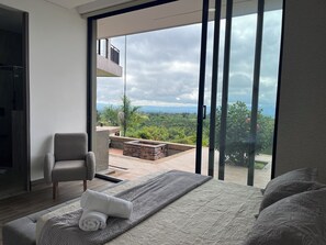 Ferienhaus, Bergblick