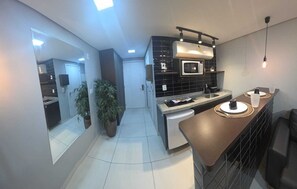 Apartamento clássico | Cozinha privada