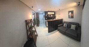 Apartamento clássico | Área de estar