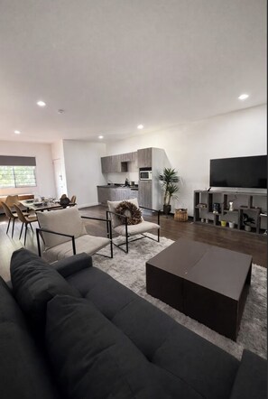 Living area - POMPEYA PRADOS PROVIDENCIA, PRIVATE APARTEMENT B (Guadalajara)