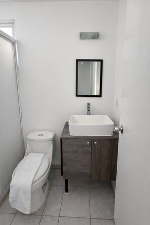 Hair dryer, towels, soap, toilet paper - departamento totalmente equipado, zona providencia (Guadalajara)