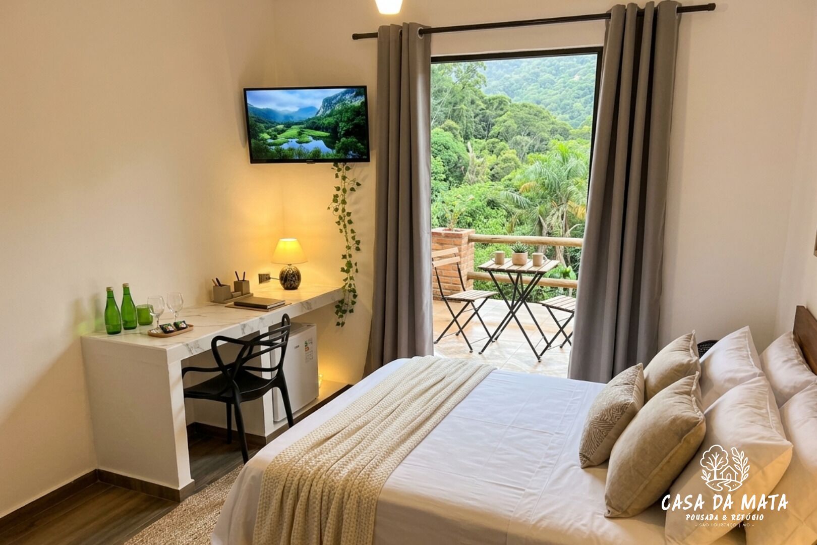 Suite superior, vista a la montaña