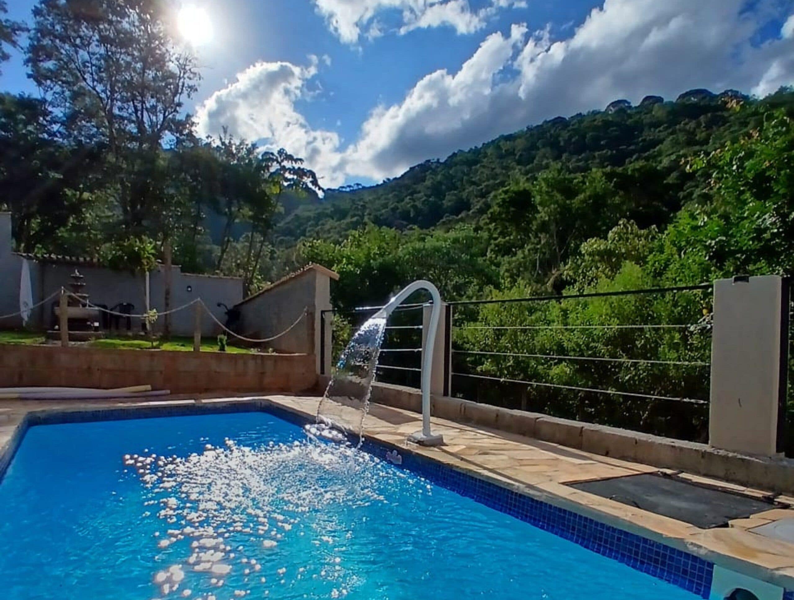 Cabaña familiar | Alberca | Alberca al aire libre 