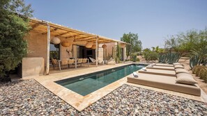 Pool - Kasbah des Sables: Villa beldi chic private pool, Pickleball, Gym (Marrakech)