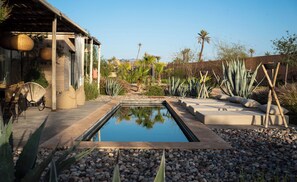 Pool - Kasbah des Sables: Villa beldi chic private pool, Pickleball, Gym (Marrakech)