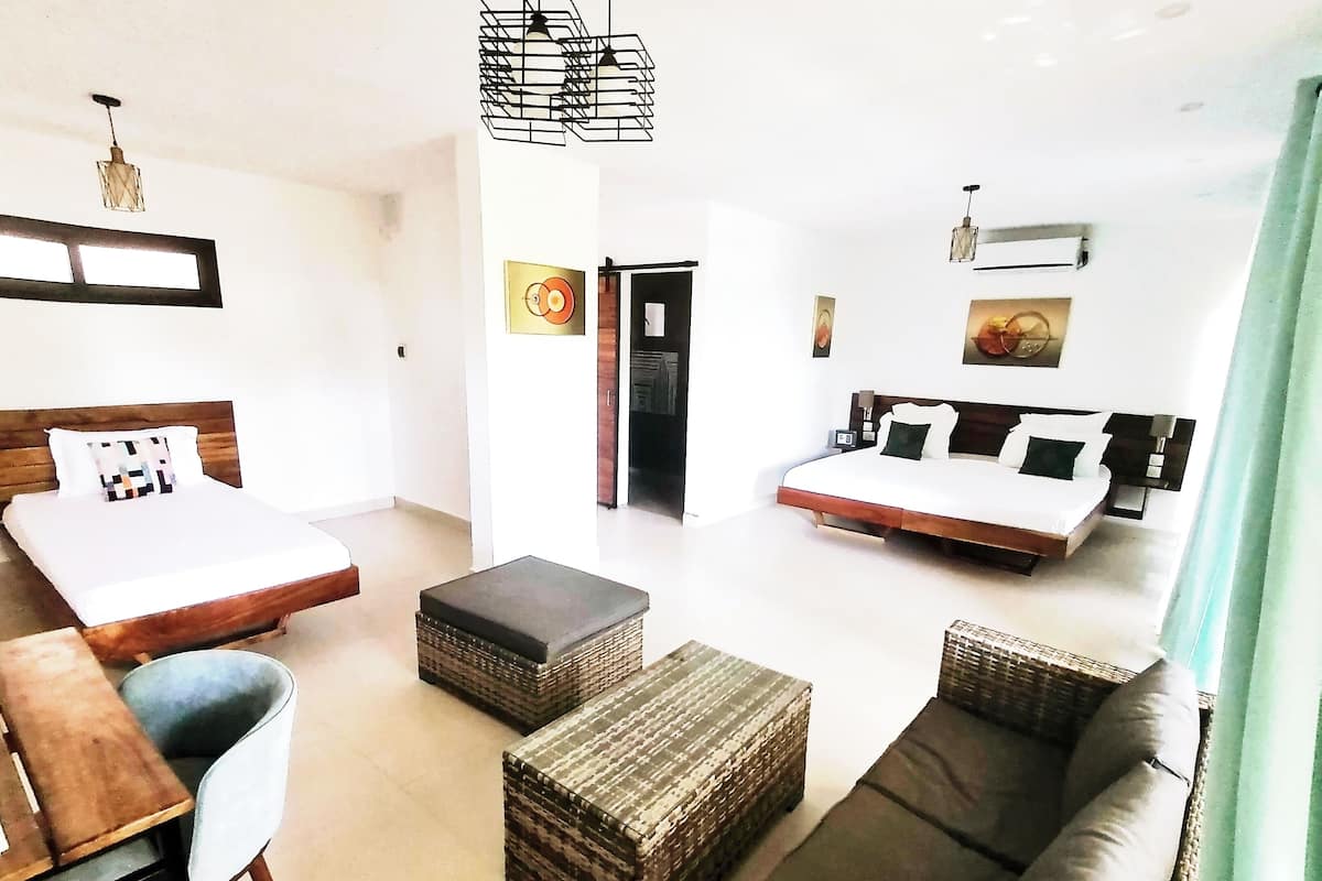 Fyrbäddsrum - viss havsutsikt