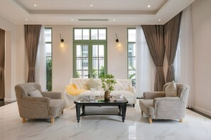 Living area - P817 Elite Tropical Residence (An Thoi)