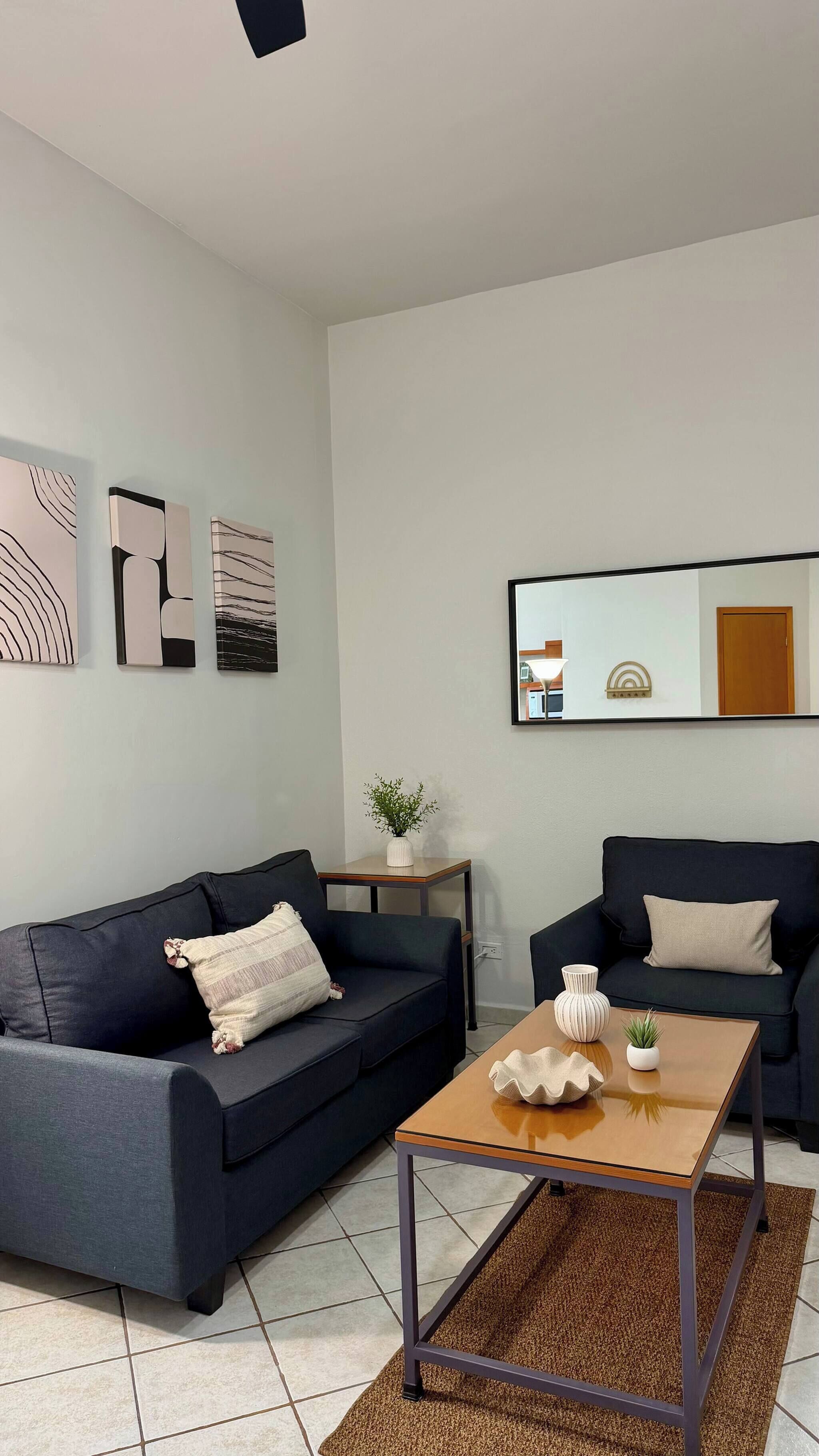 Apartment, 1 Bedroom | Living room