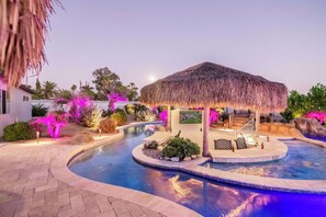 Pool - HÓZHÓ Larkspur | Lazy River | Pool | Pickleball (Scottsdale)