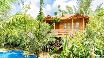 Honeymoon Room, Balcony, Pool View | Exterior