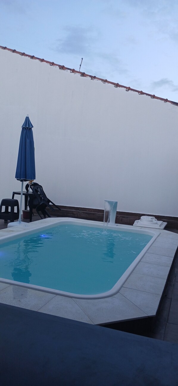 Pool - House on the beach in Peruíbe (Peruíbe)