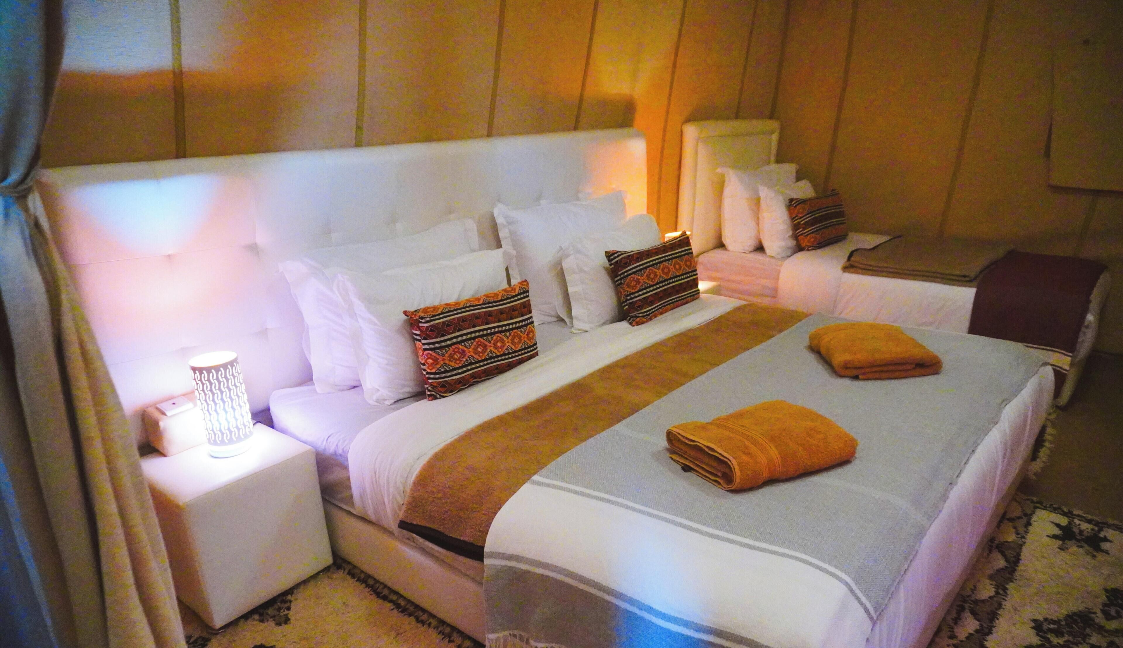 Tremannsrom – deluxe, ørkenutsikt