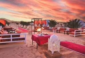 Opções para refeição ao ar livre