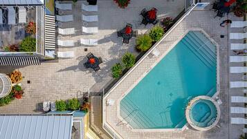 Una piscina climatizada