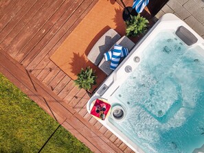 Baignoire à remous extérieure