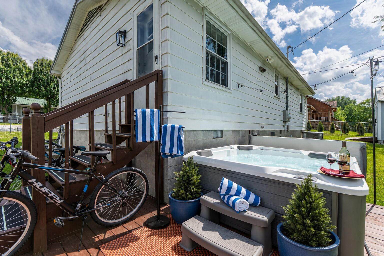 Bubbelpool utomhus