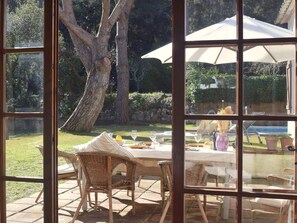 Outdoor dining - Casa El Jardí de Tamariu (Tamariu)