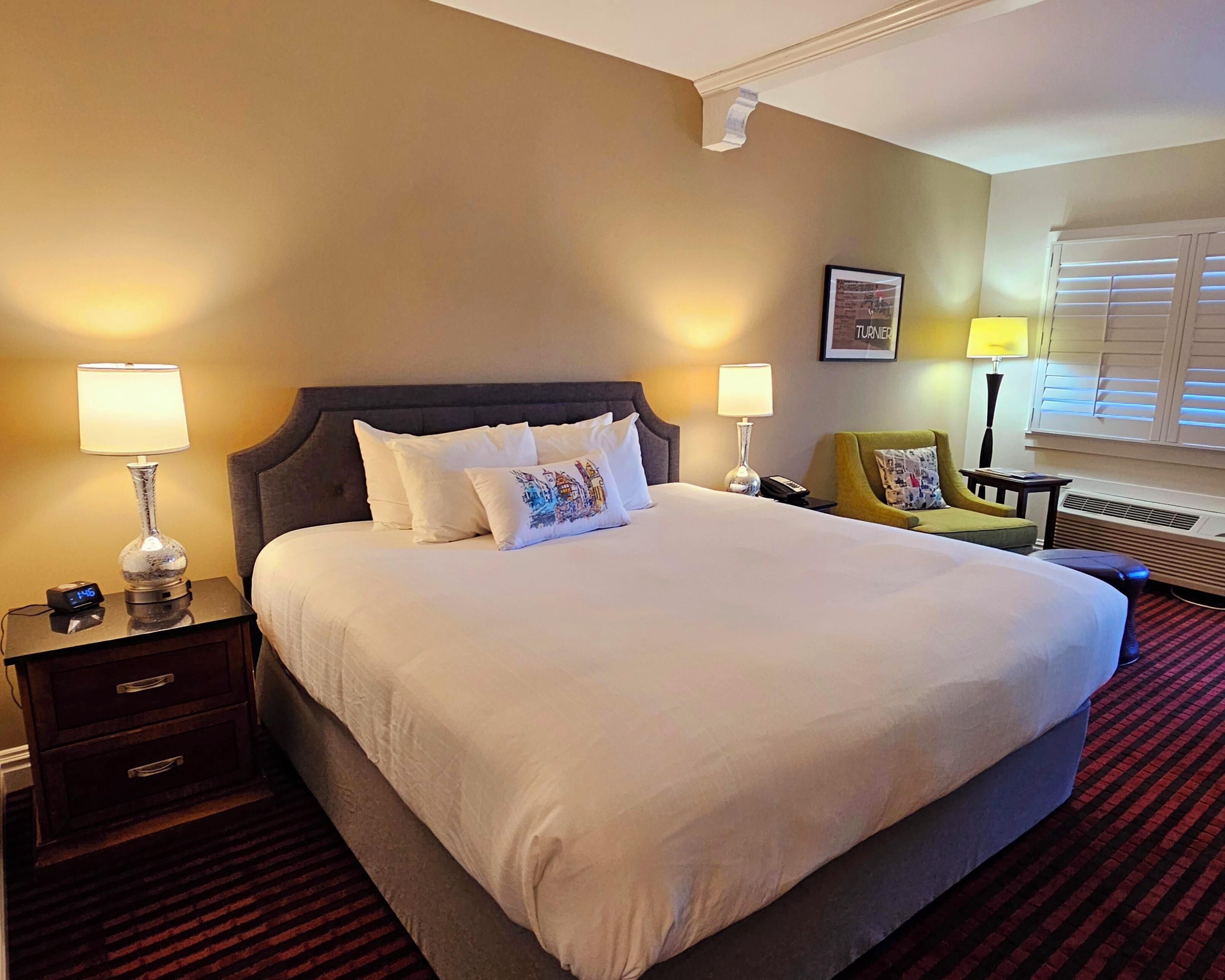 Habitación clásica, balcón, vista al jardín