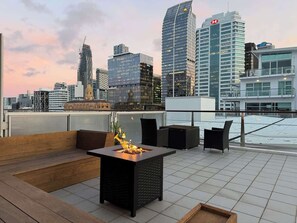 Terrace/patio - Princes Wharf Harbour View Studio (Auckland Central)