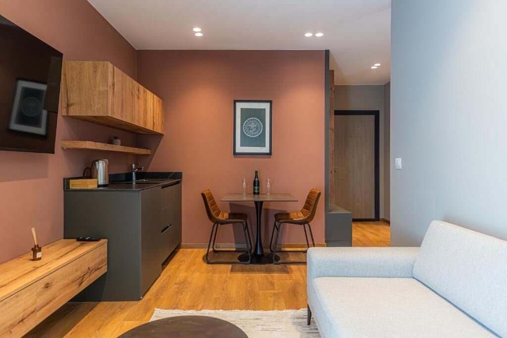 Standaard appartement, uitzicht op stad | Woonruimte