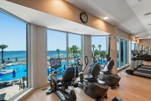 Fitness facility - Portofino 2BR • Tower 1 Unit 902 • Gulf Views from Bed & Balcony • Sleeps 6 (Pensacola Beach)