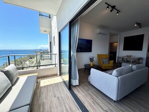 Living area - LuxuryOceanView Apartment | 16th Floor | 180°Views (Santo Domingo Este)
