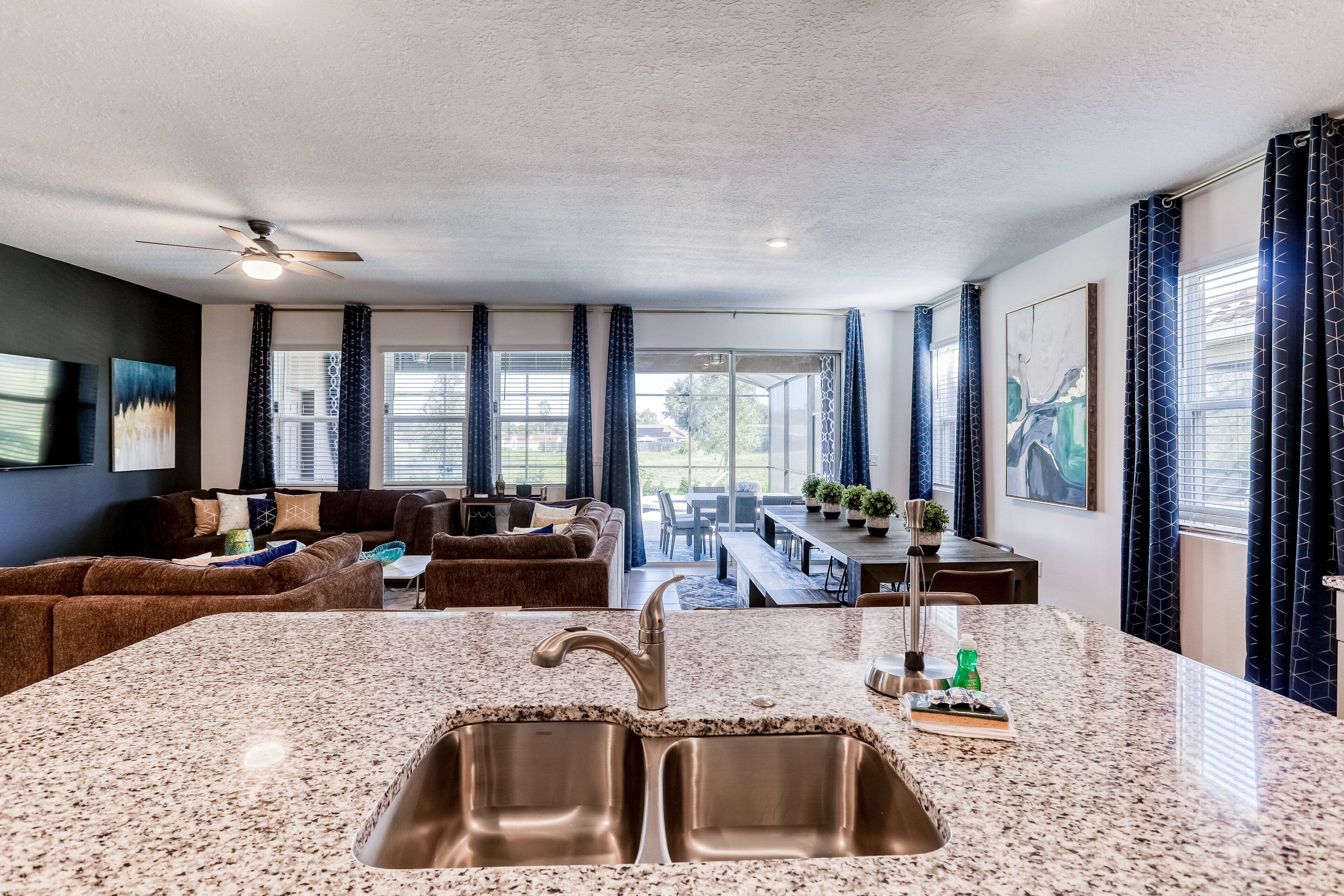 House, Multiple Beds, Pool Access, Pool View (Reflection Retreat - Solterra) | View from room