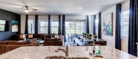 House, Multiple Beds, Pool Access, Pool View (Reflection Retreat - Solterra) | View from room