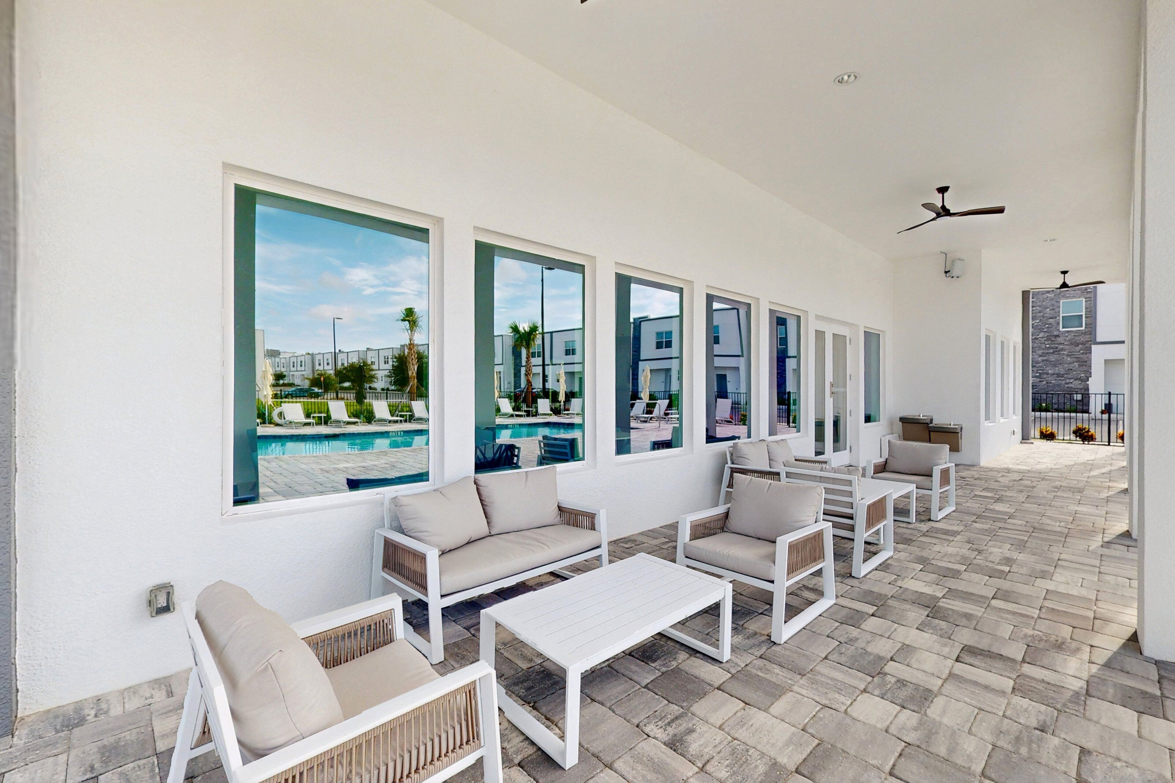 House, Multiple Beds, Pool Access, Pool View (Azur Resort 609) | Terrace/patio