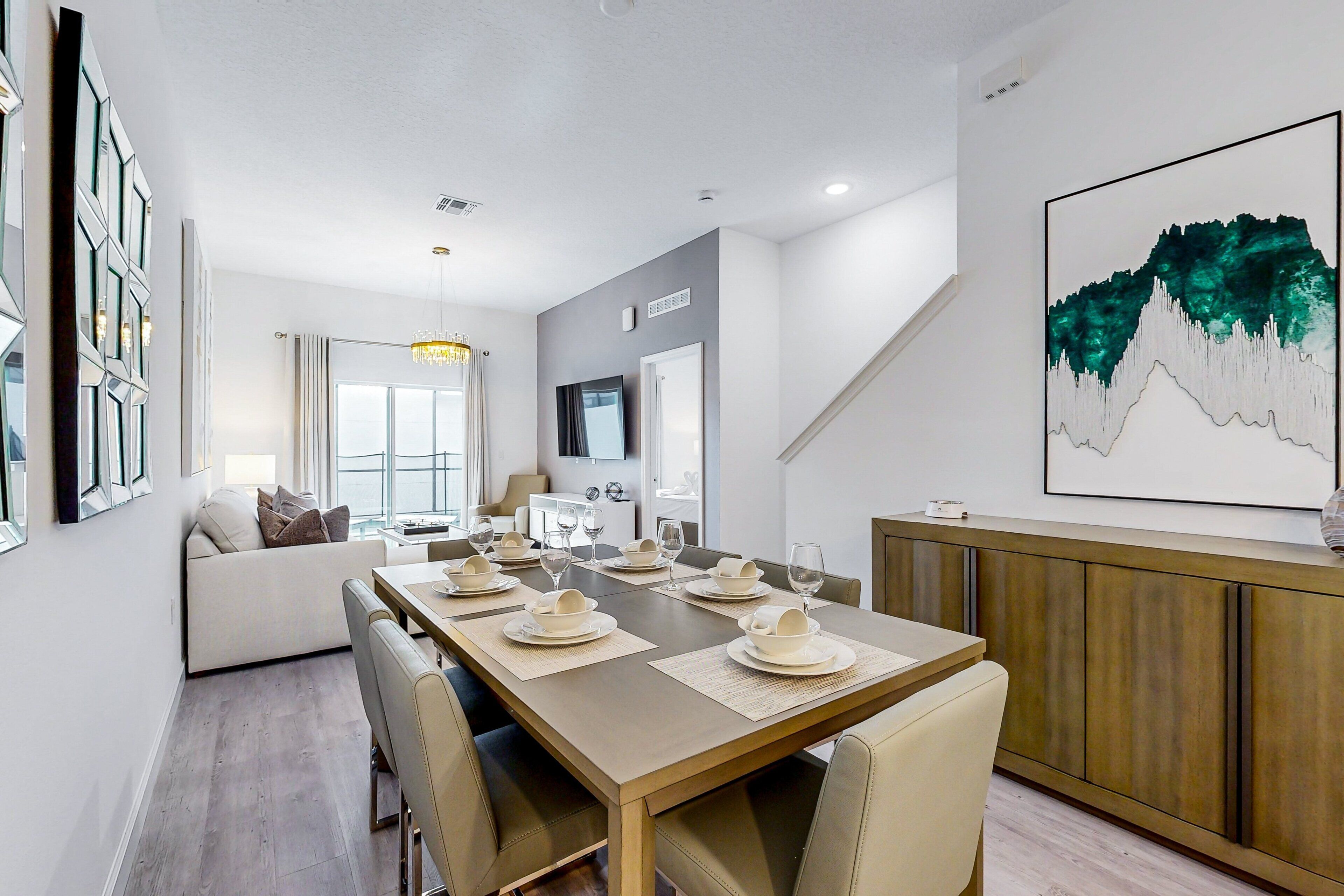 House, Multiple Beds, Pool Access, Pool View (Azur Resort 609) | Dining
