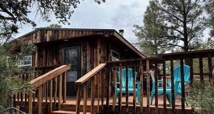 Celestial grandeur awaits you at Singing Nail Cabin Santa Fe National Forest