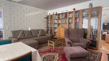 Smart TV, books, stereo, computer monitors