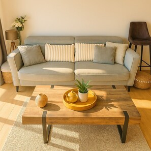 TV, books - Magnifique duplex vue mer avec clim, wifi, piscine, mer à pied (Serra-di-Ferro)