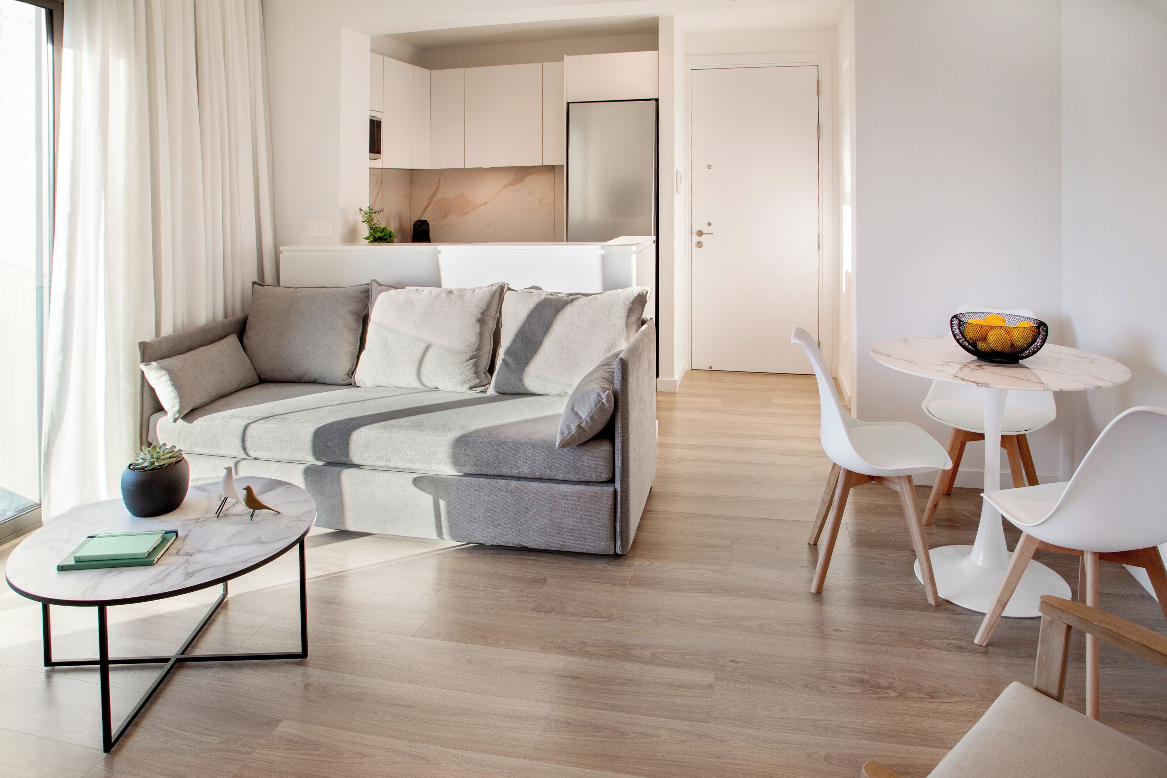 Lägenhet Comfort - 1 sovrum - utsikt mot staden | Vardagsrum