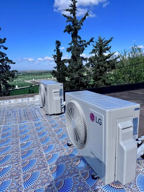 Overnattingsstedets uteområder