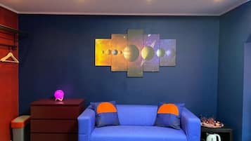 Comfort-Dreibettzimmer, Mehrere Betten | Wohnbereich