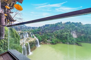 Comfort Double Room, Balcony, River View | Interior - 12C Waterfall Stay Furong Main Falls (Xiangxi)