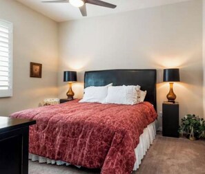 Room - 3-bedroom house option in soothing Indio with cool AC and gym access (Indio)