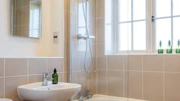 Hair dryer, towels