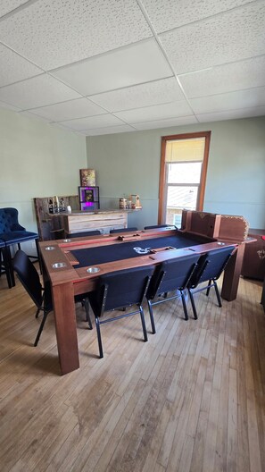 Games room - Private Game Haven! 2-bedroom, 1-bath +  Tabletop Gaming & Multimedia Party Room (Chippewa Falls)