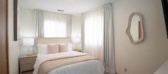 Modern 4BR Retreat w/ Workspace + Coffee Bar