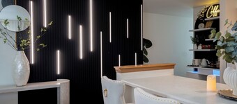 Modern 4BR Retreat w/ Workspace + Coffee Bar
