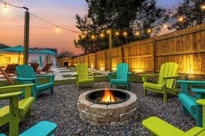 Overnattingsstedets uteområder